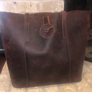 Premium Leather Tote Bag
